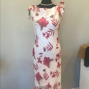 Floral Print Women's sleeveless summer Dress